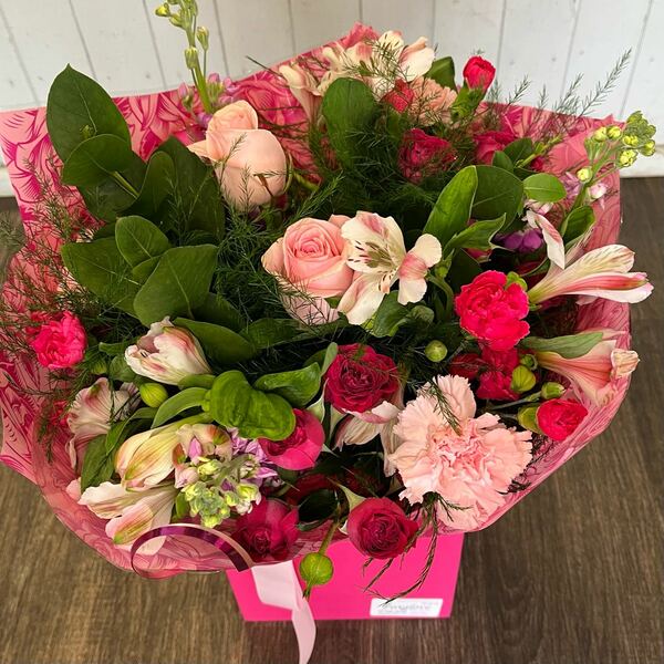 Flowers delivered to customer
