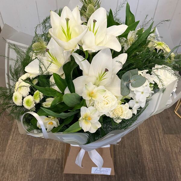 Flowers delivered to customer