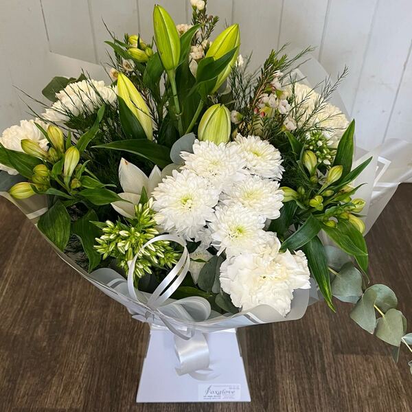 Flowers delivered to customer