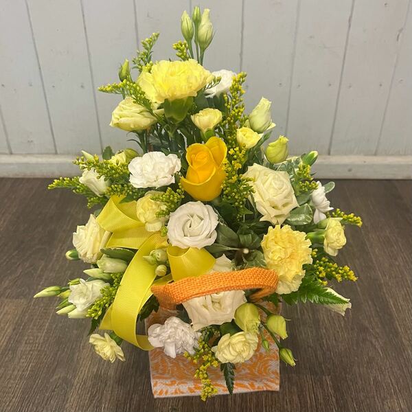 Flowers delivered to customer