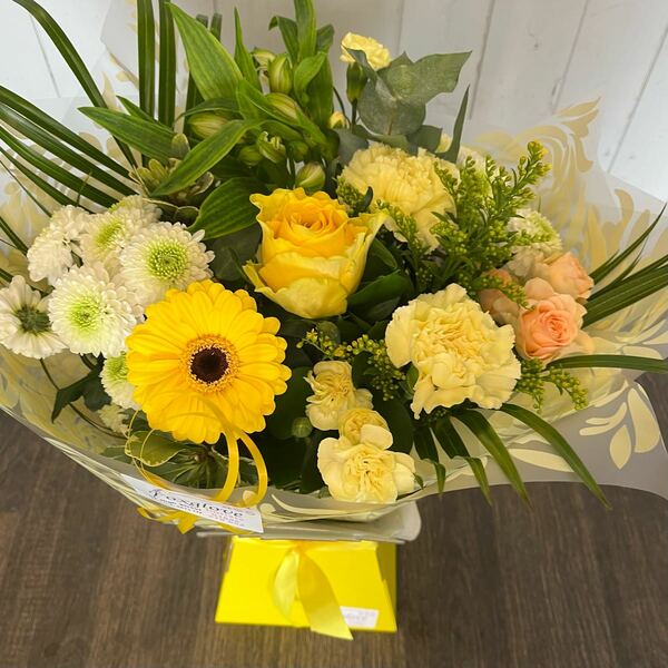 Flowers delivered to customer