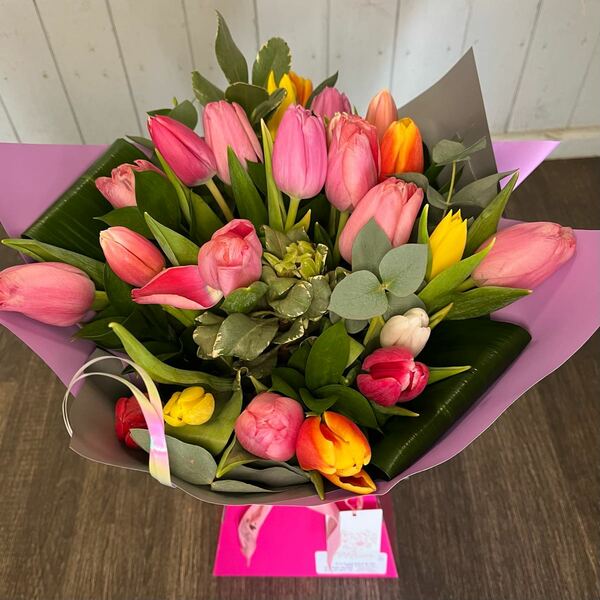 Flowers delivered to customer