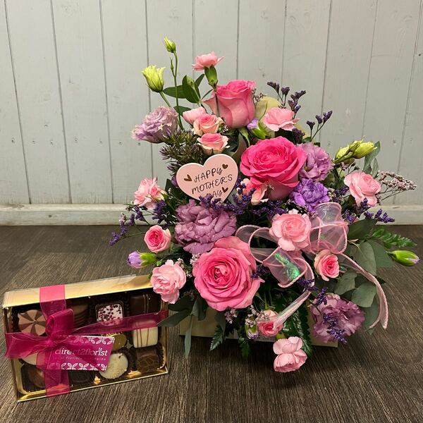Flowers delivered to customer