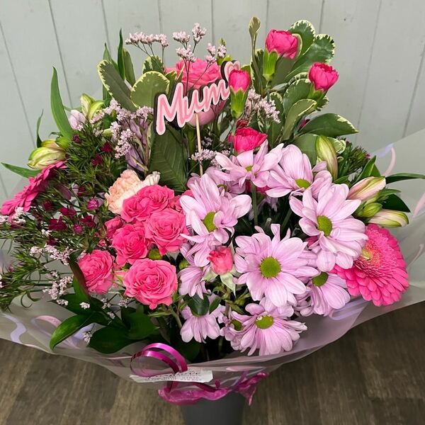 Flowers delivered to customer