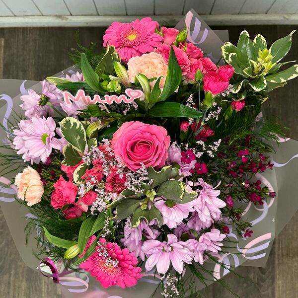 Flowers delivered to customer
