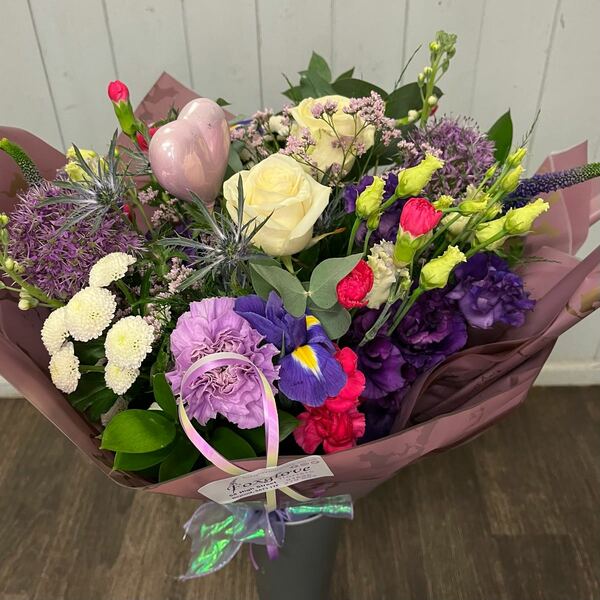 Flowers delivered to customer