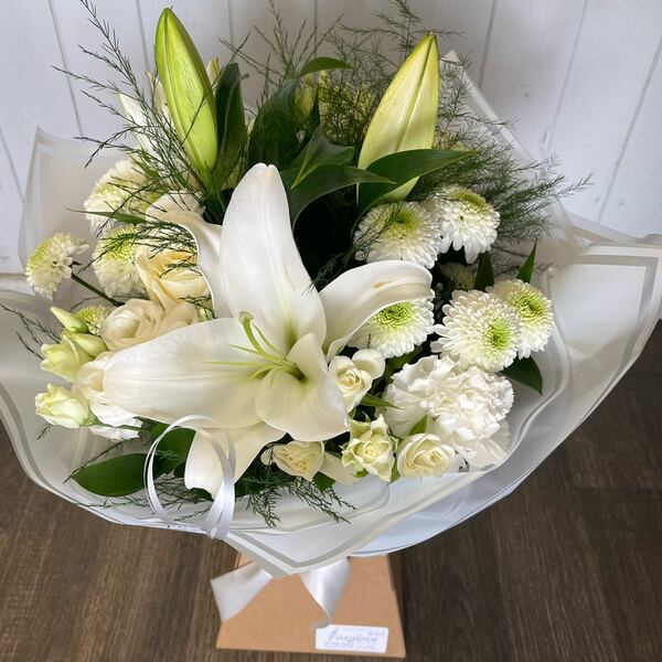Flowers delivered to customer