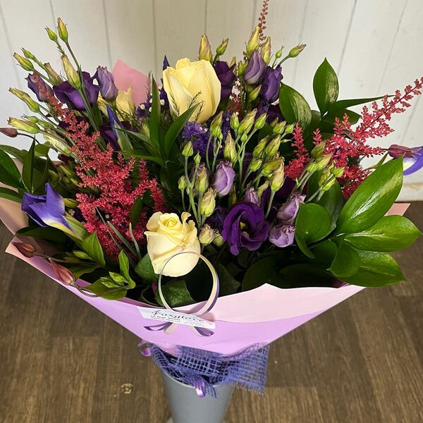 Flowers delivered to customer