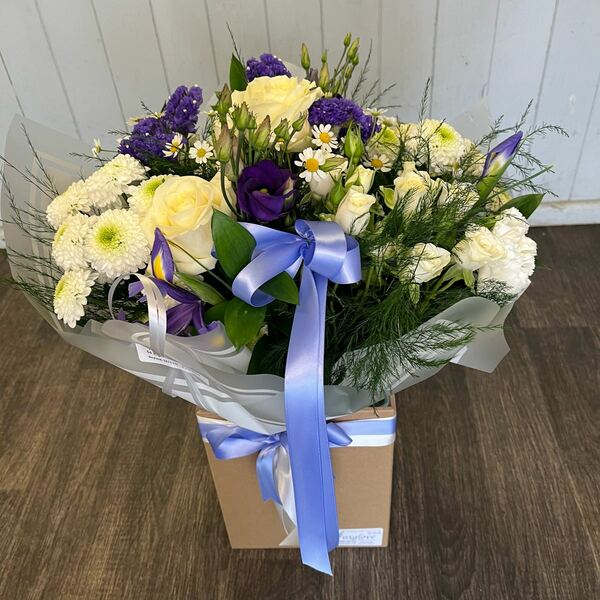 Flowers delivered to customer