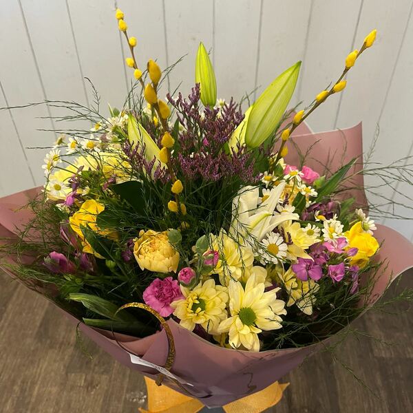 Flowers delivered to customer