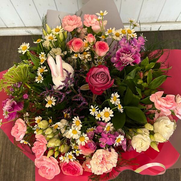 Flowers delivered to customer