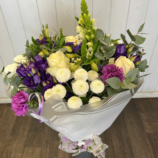 Flowers delivered to customer