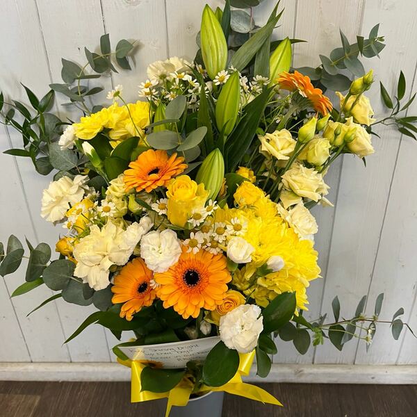 Flowers delivered to customer