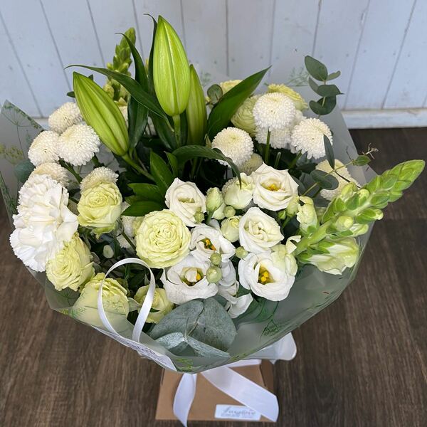 Flowers delivered to customer