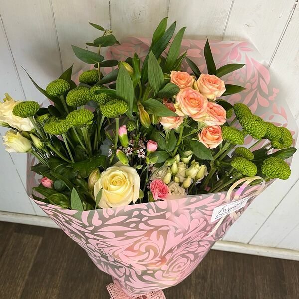Flowers delivered to customer