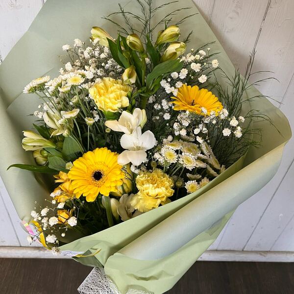 Flowers delivered to customer