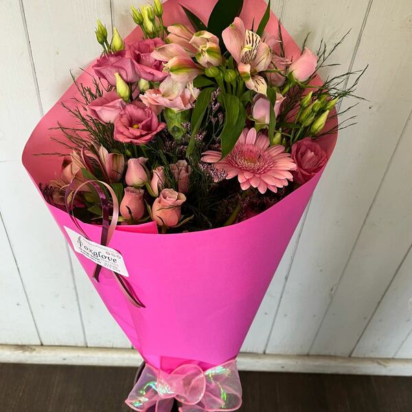 Flowers delivered to customer