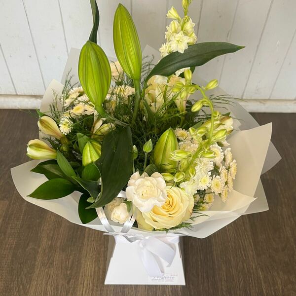 Flowers delivered to customer