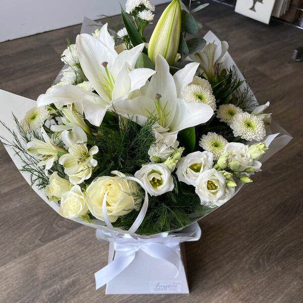 Flowers delivered to customer
