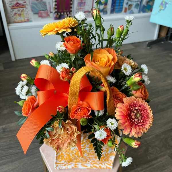Flowers delivered to customer