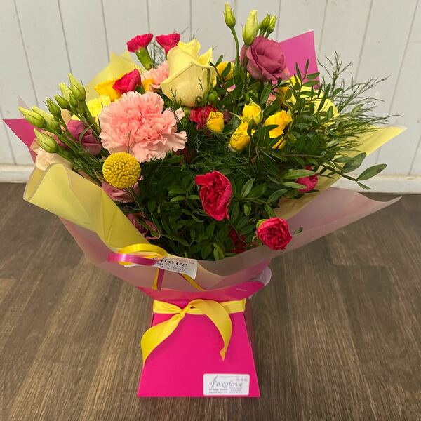 Flowers delivered to customer