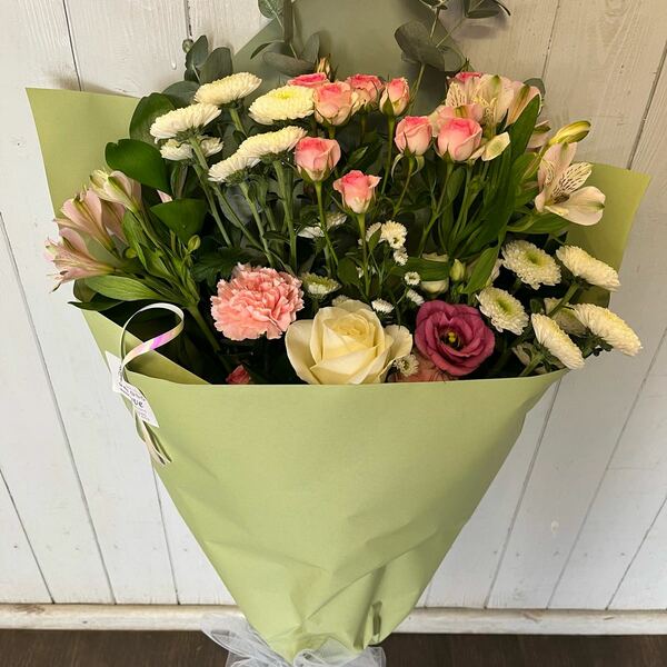 Flowers delivered to customer