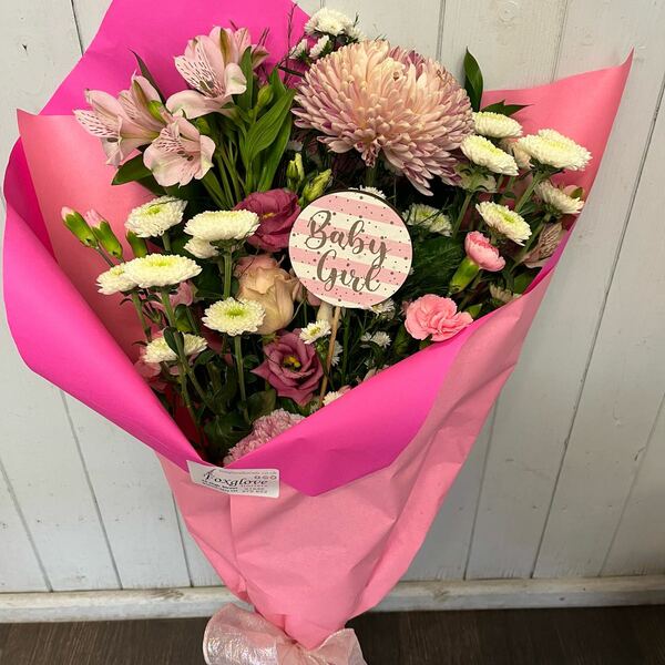 Flowers delivered to customer
