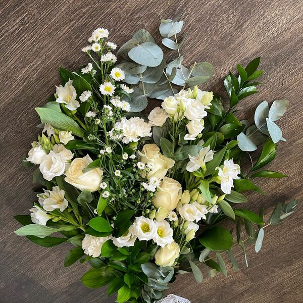 Flowers delivered to customer