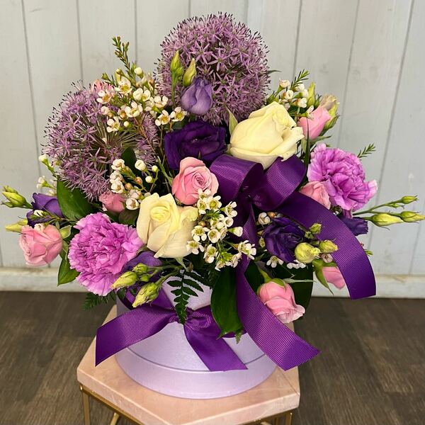 Flowers delivered to customer