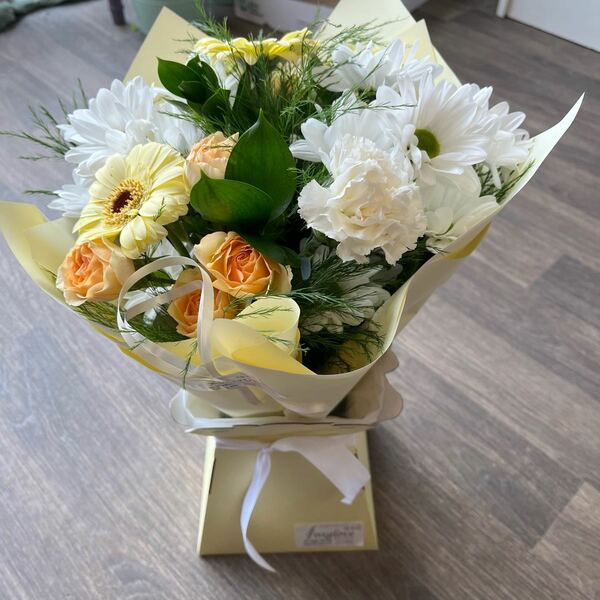 Flowers delivered to customer