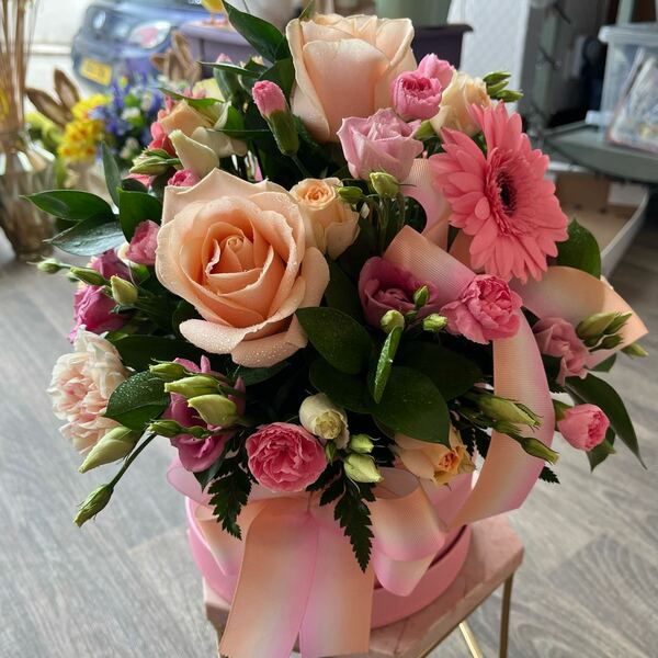 Flowers delivered to customer