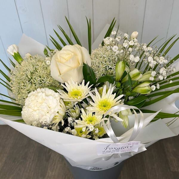 Flowers delivered to customer