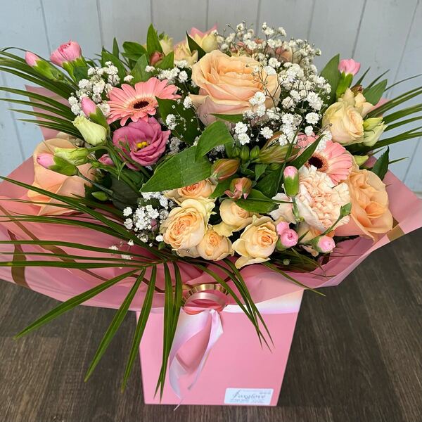 Flowers delivered to customer