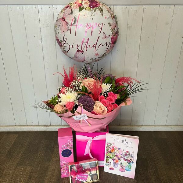 Flowers delivered to customer