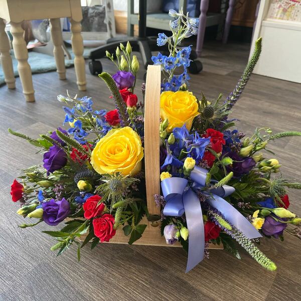 Flowers delivered to customer