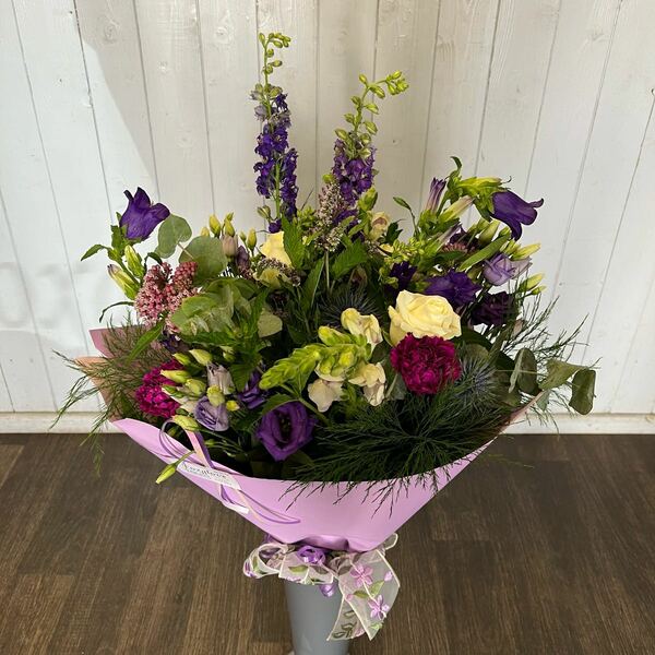 Flowers delivered to customer