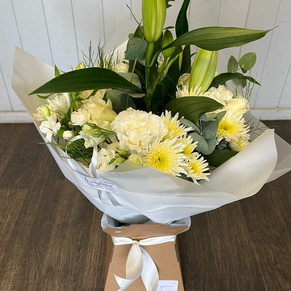Flowers delivered to customer