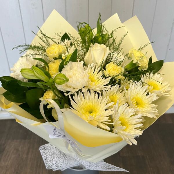 Flowers delivered to customer