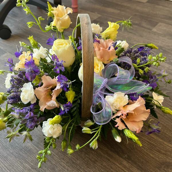 Flowers delivered to customer