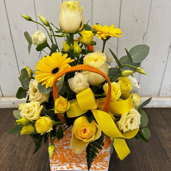 Flowers delivered to customer