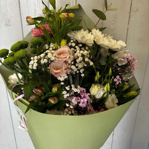 Flowers delivered to customer