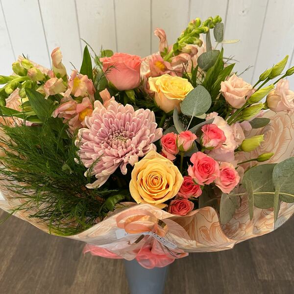 Flowers delivered to customer