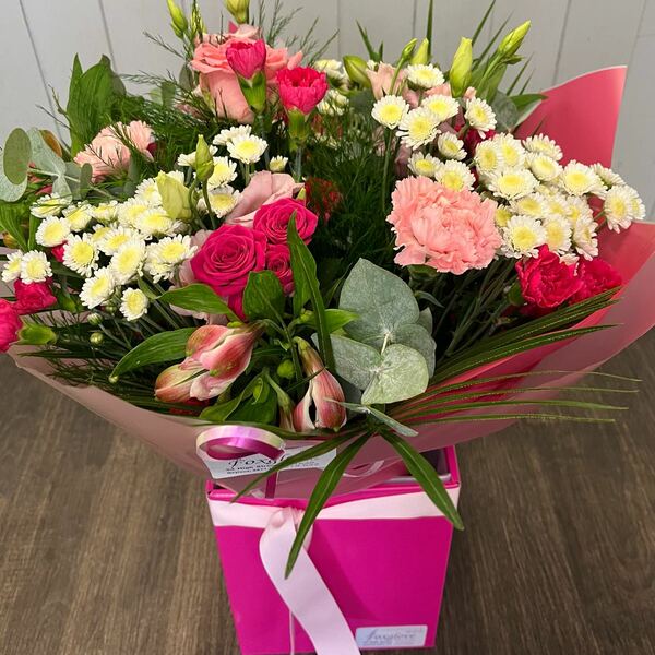 Flowers delivered to customer