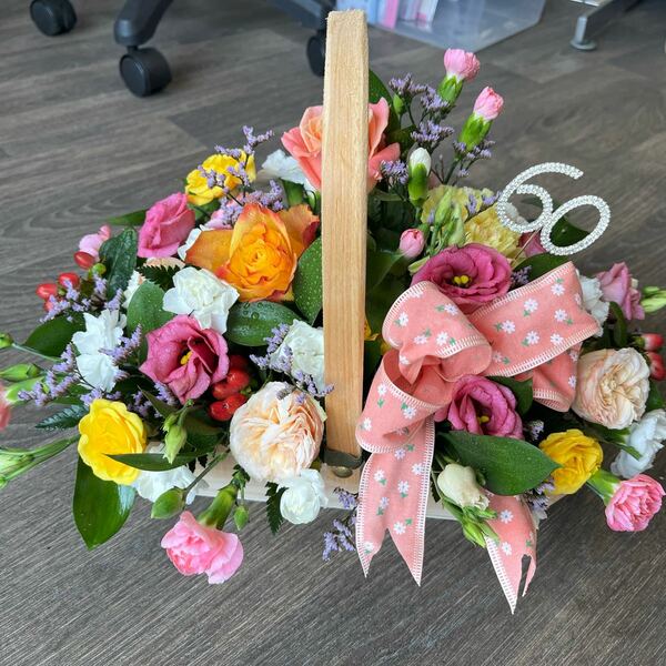 Flowers delivered to customer