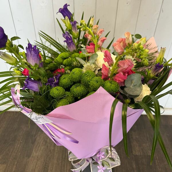 Flowers delivered to customer