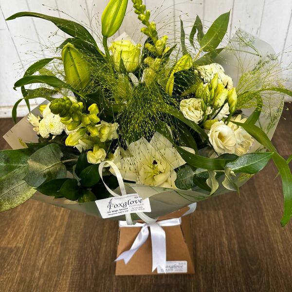 Flowers delivered to customer