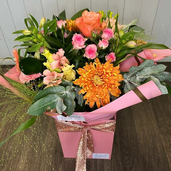 Flowers delivered to customer