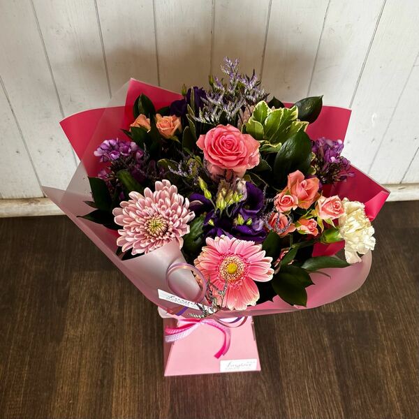 Flowers delivered to customer