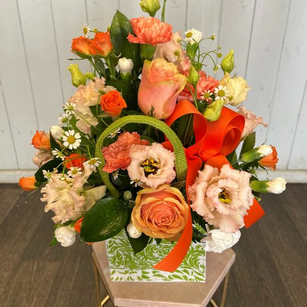 Flowers delivered to customer
