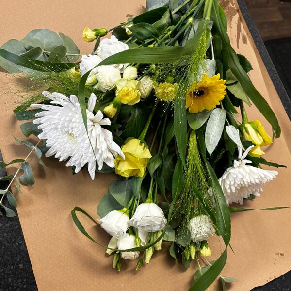 Flowers delivered to customer